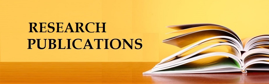 publications of research papers